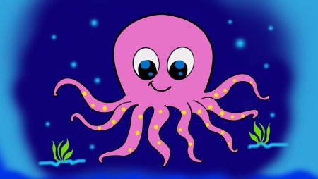 Осьминожек для детей
