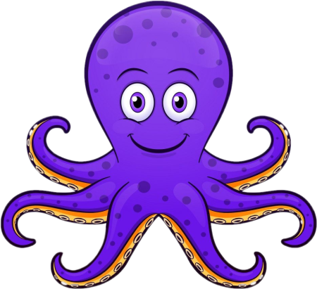 Про осьминога для детей оформление