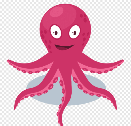 Розовая Осьминожка