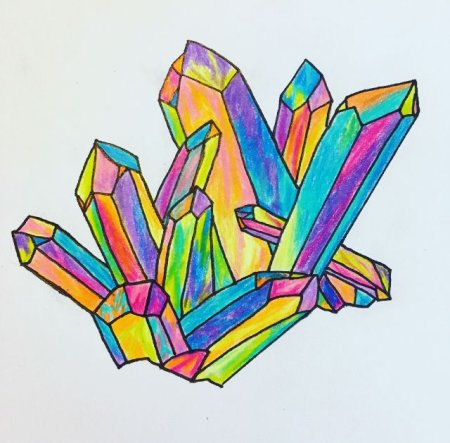 Рисование кристаллов