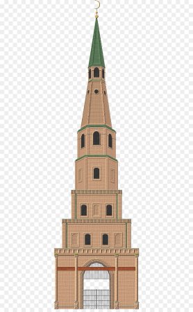 Башня Сююмбике Казань карандашом