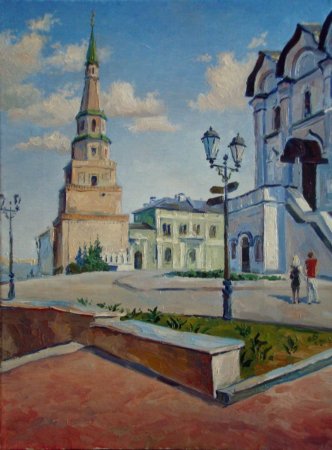 Башня Сююмбике Казанский Кремль чертеж