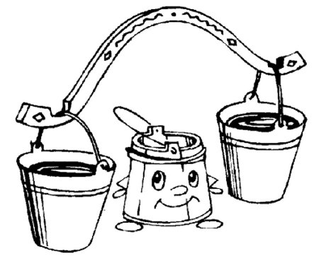 Коромысло расписное