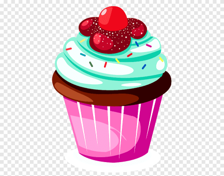 Рисунок кекса для срисовки