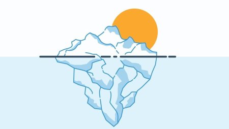 Айсберг иллюстрация