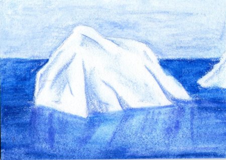 Рисунок на тему ледники
