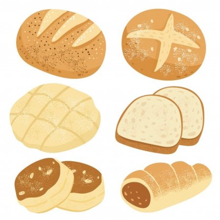Мультяшные булочки
