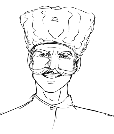 Чапаев Василий Иванович рисунок