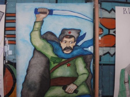 Рисунки посвященные Чапаеву