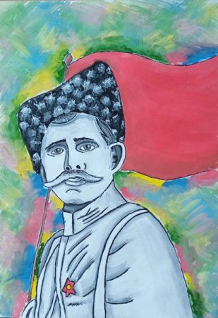 Чапаев рисунок