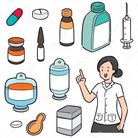 Фармацевт раскраска для детей