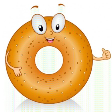 Бублик мультяшный
