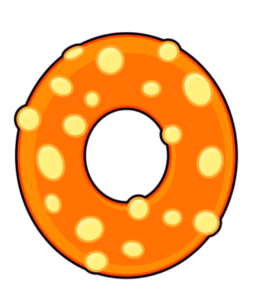 Бублики мультяшные