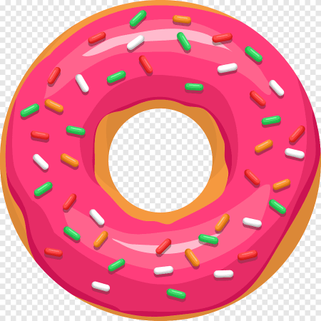 Пончики мультяшные