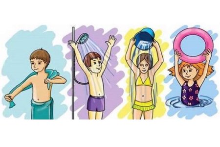 Водные процедуры закаливание