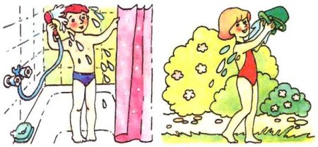 Рисунки на тему закаливание детей