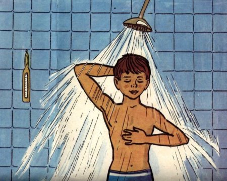 Контрастный душ для детей