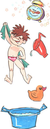 Обливание водой закаливание для детей