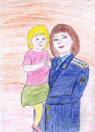 Моя мама полицейский