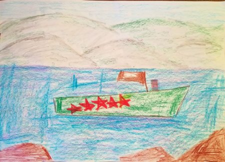 Рисунки для детей 2 класса города героя Новороссийска