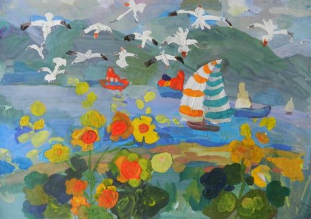 Конкурс разноцветные капли