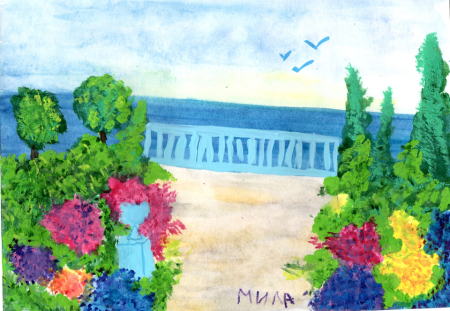 Новороссийск рисунок