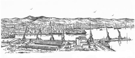 Новороссийск иллюстрации