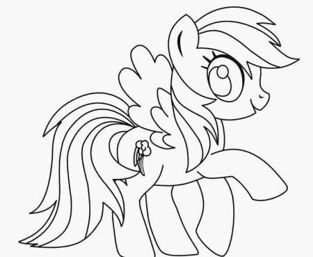 My little Pony трафарет