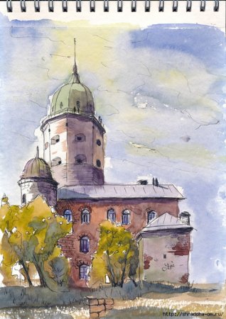 Выборг в живописи и акварели