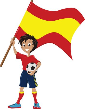 Испанец с флагом