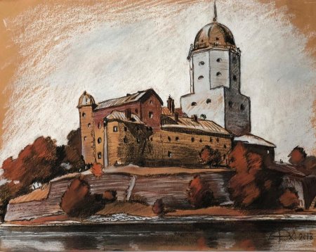 Выборг Графика замок