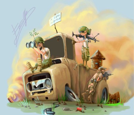 Войнушки в тетради