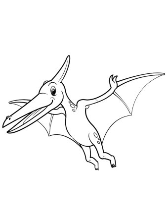 Птеродактиль рисунок