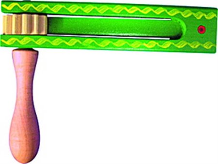 Трещотка пластинчатая Малютка с бубенцами