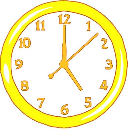 Часы круглые для детей