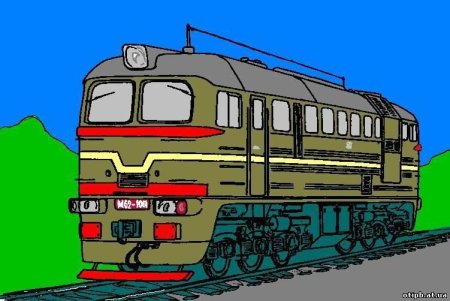 Раскраска электровозов вл80