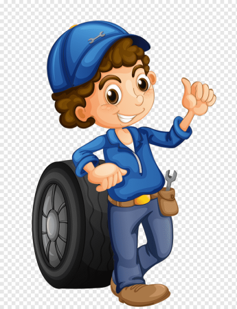 Автомеханик раскраска для детей