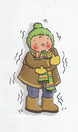 Тепло одетый ребенок