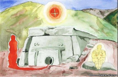 Иллюстрация Каменное святилище