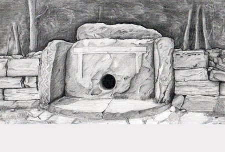 Дольмены рисунок