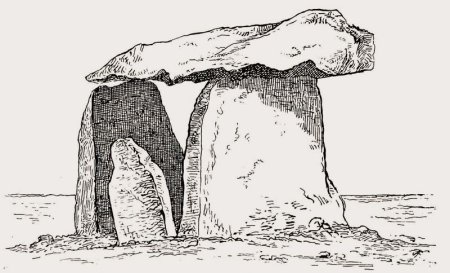 Дольмен карандашом