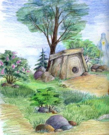 Дольмены рисунок