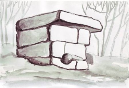 Дольмены рисунок