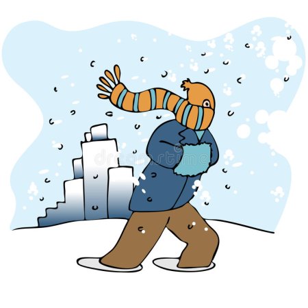 Холод иллюстрация