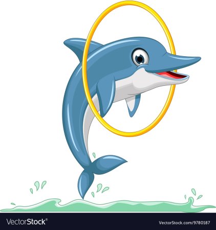 Рисование дельфинарий