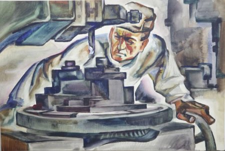 Токарь за станком