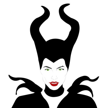 Как нарисовать Малефисенту