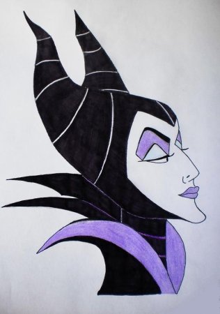 Малефисента рисунок