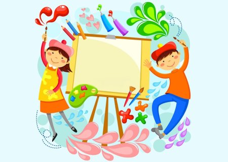 Рамка детское творчество