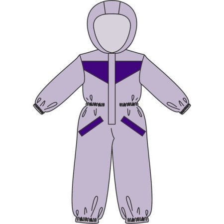 Нарисованный комбинезон детский